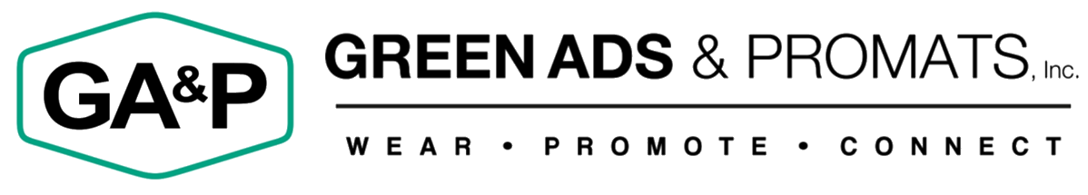 Green Ads and Promats full logo